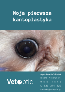 Moja pierwsza kantoplastyka